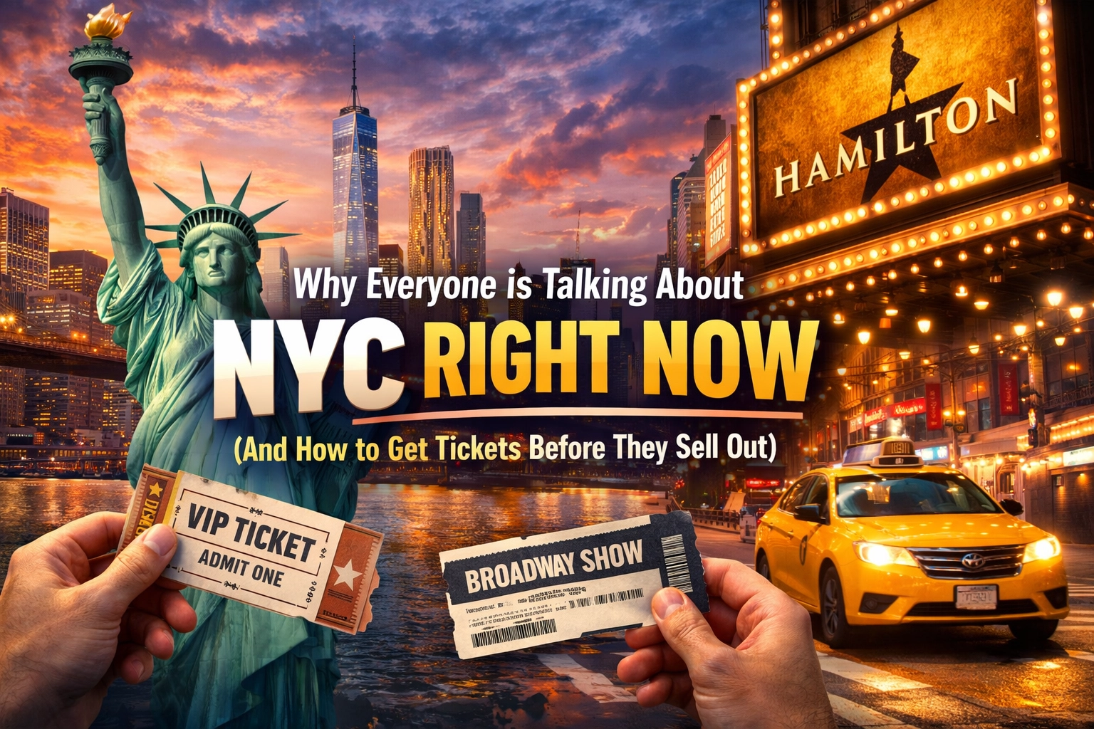 Why Everyone is Talking About NYC Right Now (And How to Get Tickets Before They Sell Out)